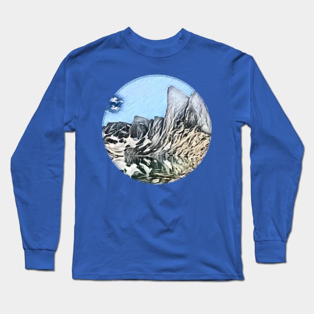 Wind River Range Long Sleeve T-Shirt by PsyCave